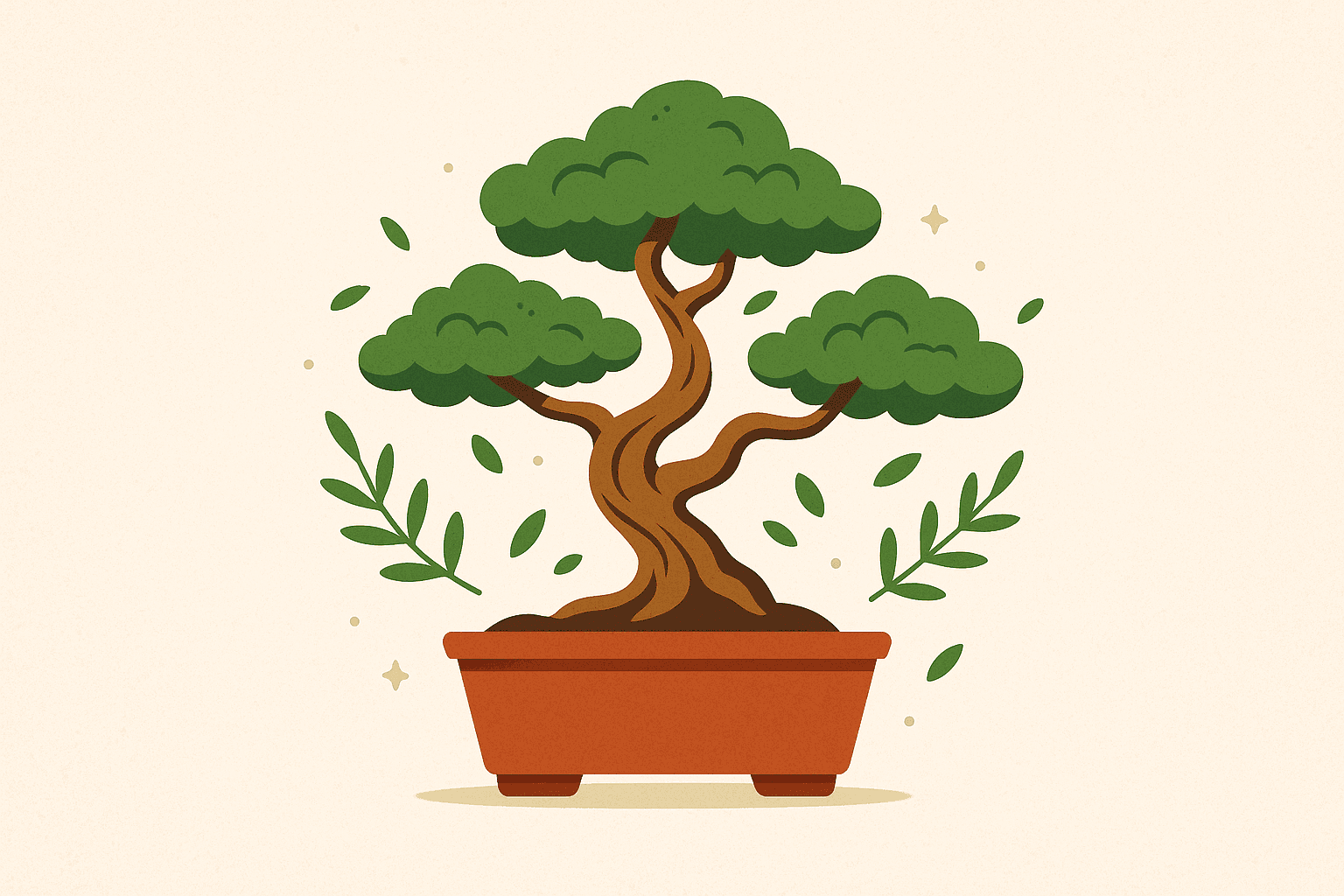 como fazer bonsai