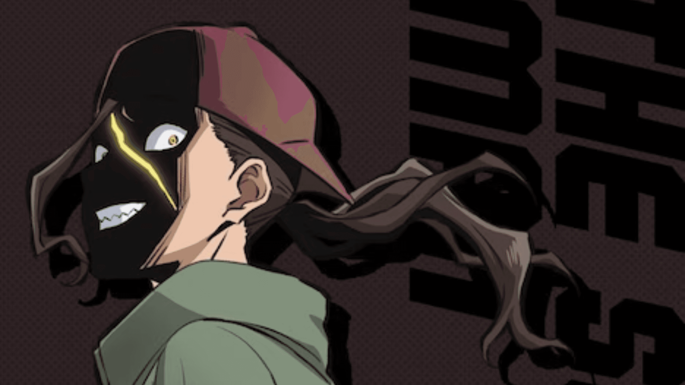 personagem com cicatriz