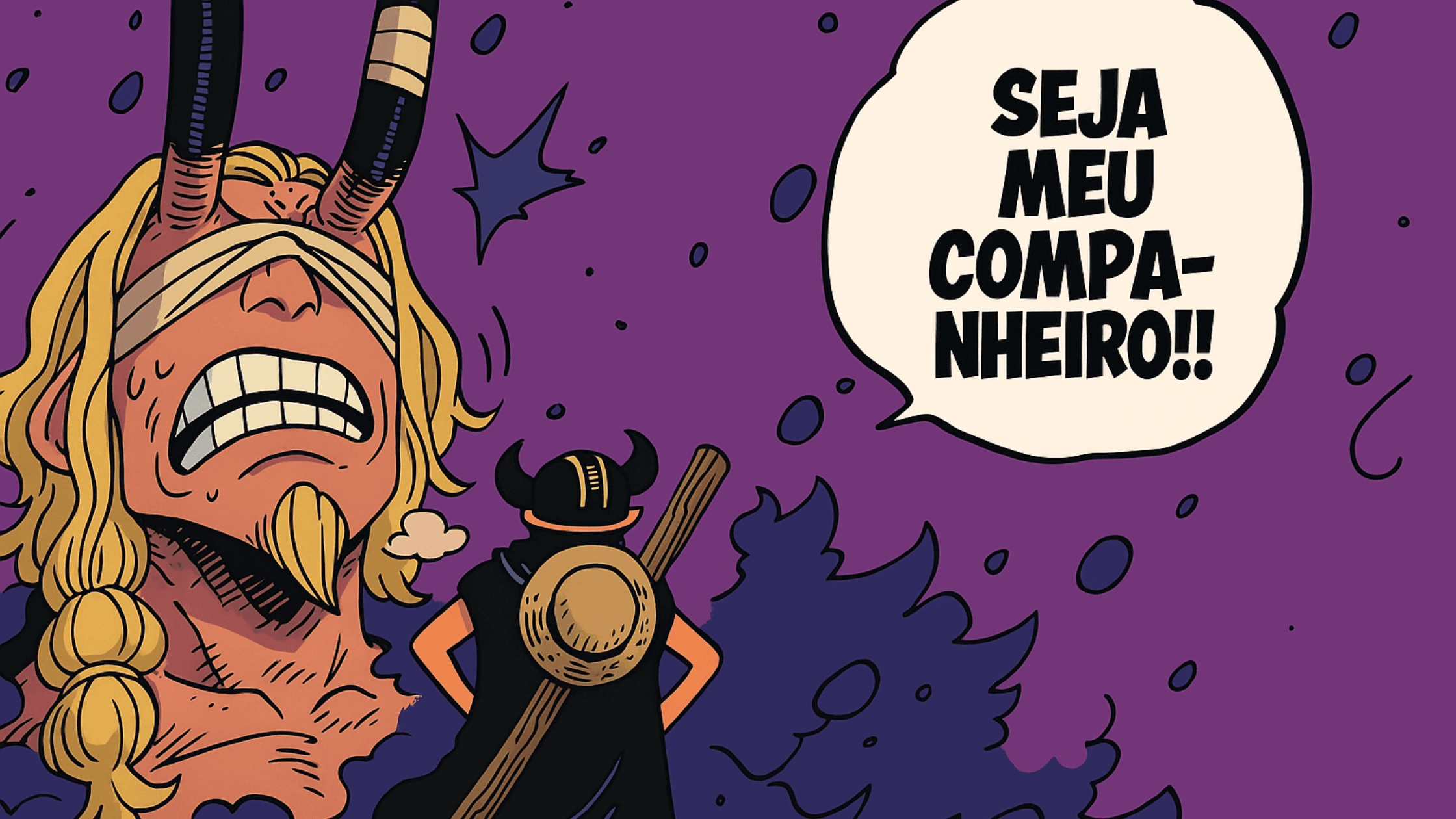 Ilustração inspirada no capítulo 1152 de One Piece