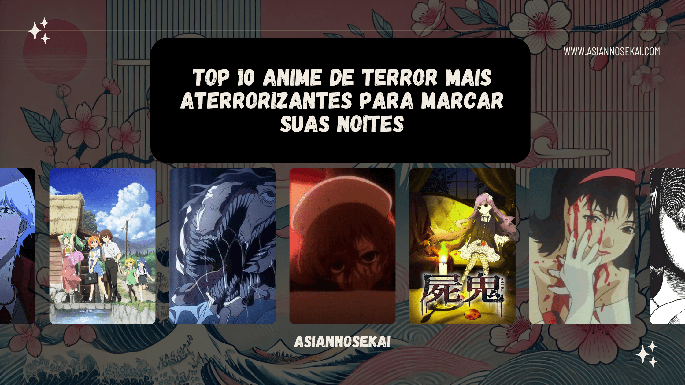 top 10 animes de terror
